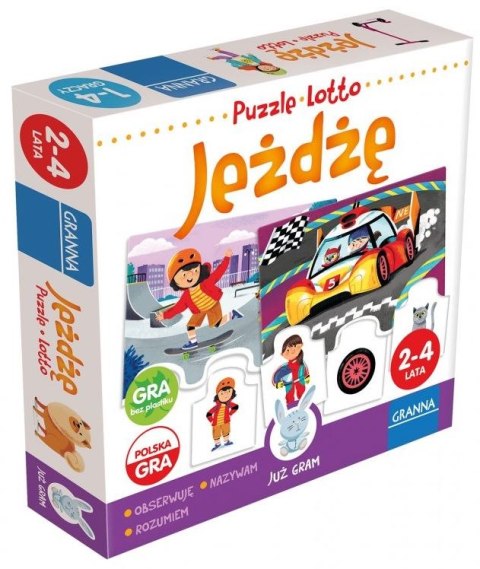 GRA Jeżdżę - puzzle lotto 00398 03987