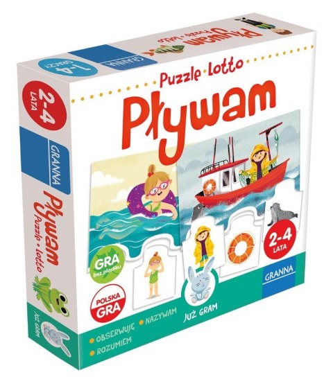 GRA Pływam - puzzle lotto 00400 04007