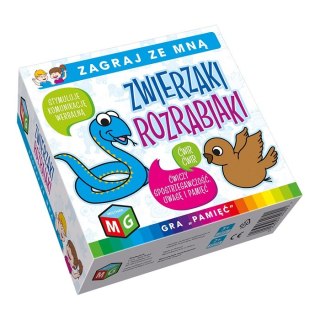 Gra pamięć Zwierzaki rozrabiaki 0089 00891