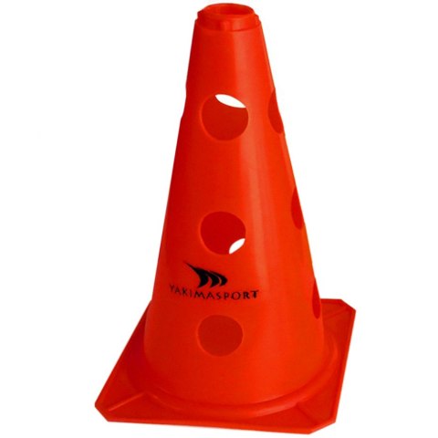 ND05_P5361 100042 Pachołek z otworami Yakima Sport 23 cm czerwony 100042