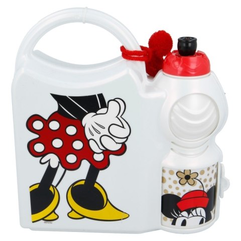 ND38_13216 Minnie Mouse - Zestaw lunchbox i bidon 400 ml