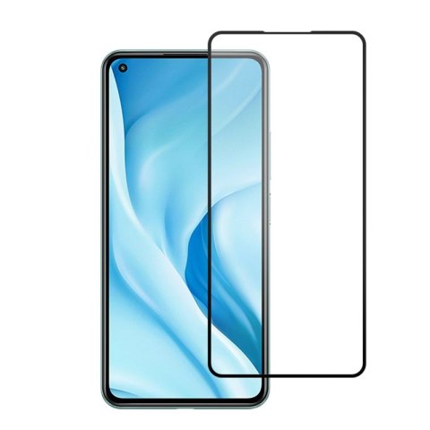 ND38_CRG-7DNANO-XMI11L Crong 7D Nano Flexible Glass ? Niepękające szkło hybrydowe 9H na cały ekran Xiaomi Mi 11 Lite 5G