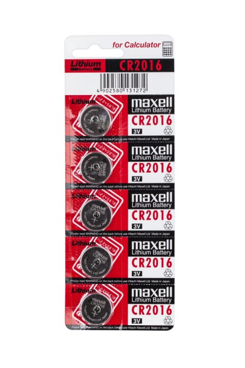 BAT0283 Bateria MAXELL CR2016 5szt./blist.