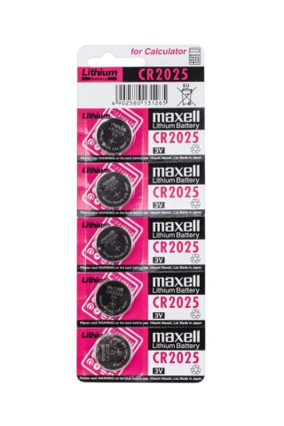 BAT0284 Bateria MAXELL CR2025 5szt./blist.