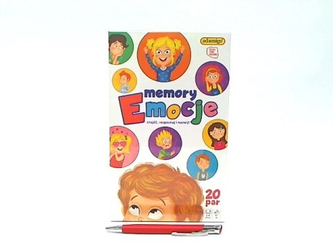 Gra memory Emocje Adamigo 07660