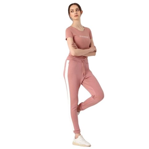 ND05_S9880-L H4Z21 SPDD013 65S Spodnie damskie 4F pudrowy koral H4Z21 SPDD013 65S r.L