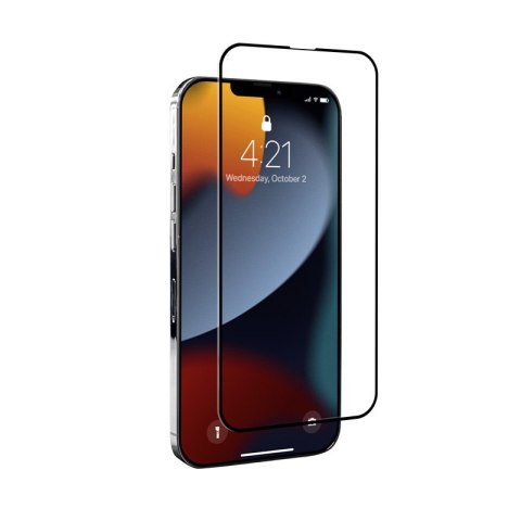 ND38_CRG-7DNANO-IP13PM Crong 7D Nano Flexible Glass - Niepękające szkło hybrydowe 9H na cały ekran iPhone 13 Pro Max