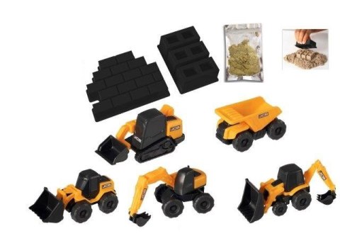 TEAMSTERZ JCB 5 mini maszyn+piasek 1417259 25919