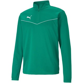 ND05_B18588-S 657394 05 Bluza męska Puma teamRISE 1 4 Zip Top Pepper Gre zielona 657394 05 r.S