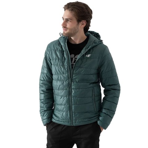 ND05_K12103-S H4Z21 KUMP005 46S Kurtka męska 4F morska zieleń H4Z21 KUMP005 46S r.S