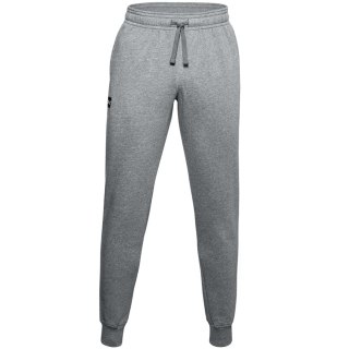 ND05_S10015-S 1357128 012 Spodnie męskie Under Armour Rival Fleece Jogger szare 1357128 012 r.S