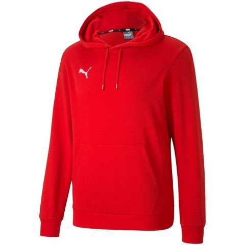 ND05_S9662-M 656580 01 Bluza męska Puma teamGOAL 23 Causals Hoody czerwona 656580 01 r.M