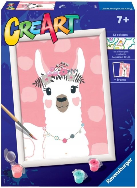 RAV malow.po numerach CreArt Lama 28934