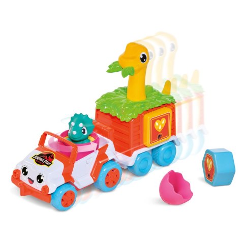 TOMY TOOMIES jeep z dino z przyczepą E73253 /3