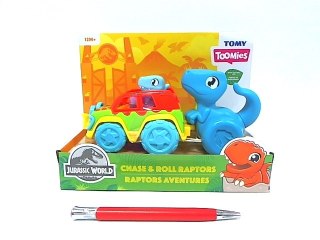 TOMY TOOMIES pojazd z dino + dino E73251 /3