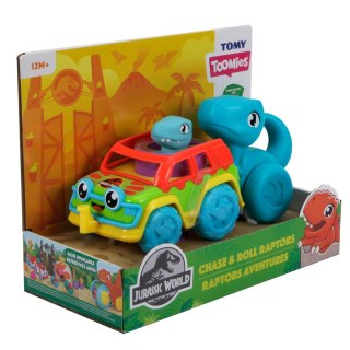 TOMY TOOMIES pojazd z dino + dino E73251 /3