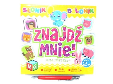 Znajdź mnie:Kim jestem? Słonik Balonik 0141 01416