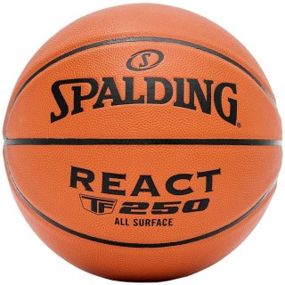 ND05_P8634-5 76803Z Piłka koszykowa Spalding React TF-250 rozm. 5 brązowa 76803Z r.5