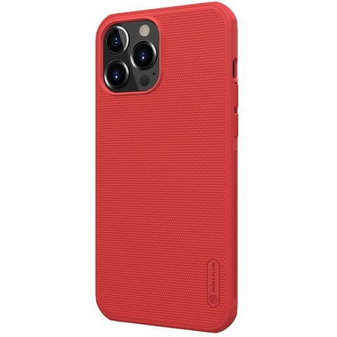 ND38_IP61P-22854 Nillkin Super Frosted Shield Pro - Etui Apple iPhone 13 Pro (Red)