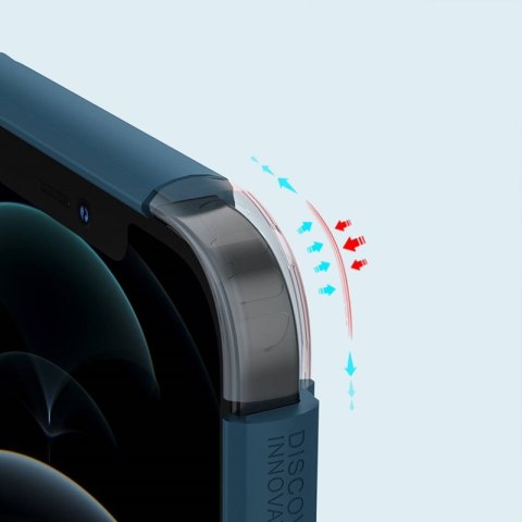 ND38_IP67-22885 Nillkin Super Frosted Shield Pro - Etui Apple iPhone 13 Pro Max (Blue)