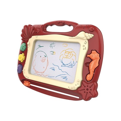 WOOPIE 40802 Znikopis Tablica Magnetyczna Kolorowa Stempelki Motyw Oceanu