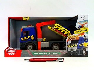 Dickie Mercedes laweta z podnośnikiem+aut 374-5016