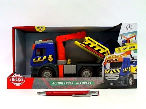 Dickie Mercedes laweta z podnośnikiem+aut 374-5016