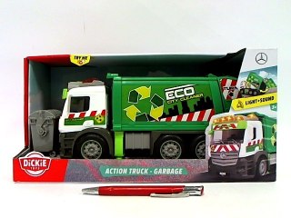 Dickie Mercedes śmieciarka 26cm św/dźw 374-5014