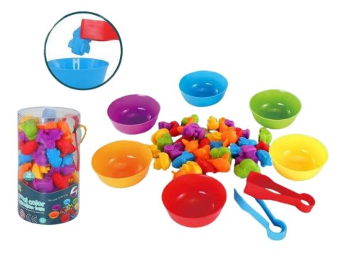 KX5699 Pojazdy edukacyjne nauka liczenia montessori 36el.