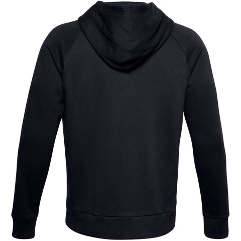 ND05_B19130-S 1357111 001 Bluza męska Under Armour Rival Fleece FZ Hoodie czarna 1357111 001 r.S