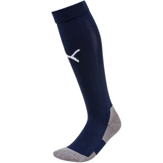 ND05_G2125-47-49 703441 06 Getry piłkarskie Puma Liga Core Socks granatowe 703441 06 r.47-49