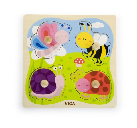 ND18_4005 Viga 50131 Puzzle na podkładce - owady