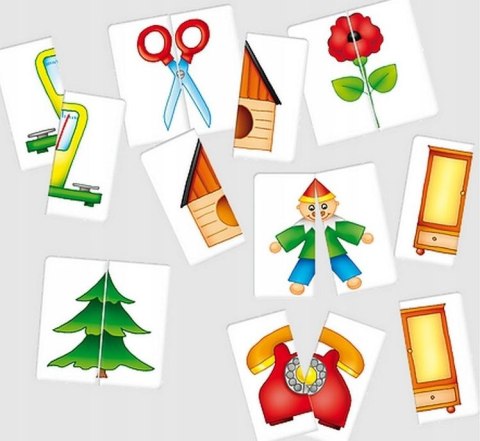 Symetria - układanka obrazkowa 07608