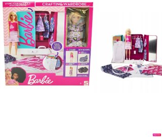 BARBIE LALKA Z WŁASNĄ GARDEROBĄ BRB-4865