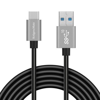 KM1262 Kabel USB - USB typu C 10 Gbps 0,5 m Kruger&Matz Basic