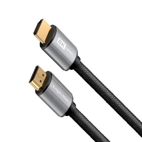KM1265 Kabel HDMI-HDMI 2.1 8K 1,8 m Kruger&Matz