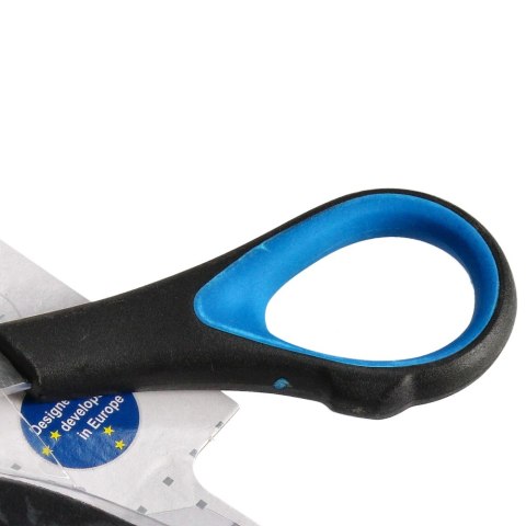 ND39_155249 NOZYCZKI MET 215 GUM RACZKA STK B/C 12/120