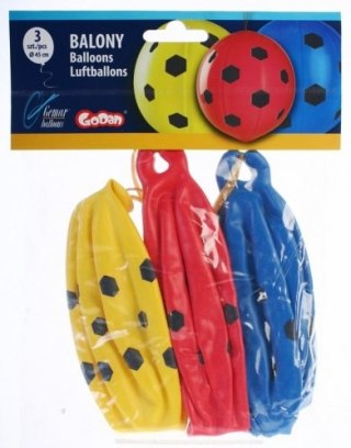 ND39_352163 BALON DEKOR 18 PILKA NOZNA GO PBH OP3SZT