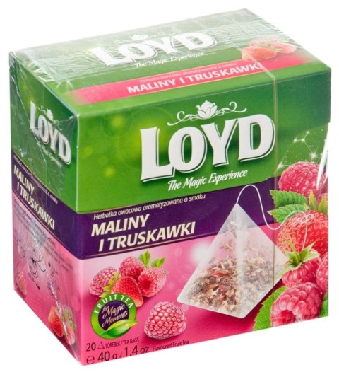 ND39_366143 HERBATA EXPRESOWA LOYD MALINA/TRUSKAWKA OP20SZT