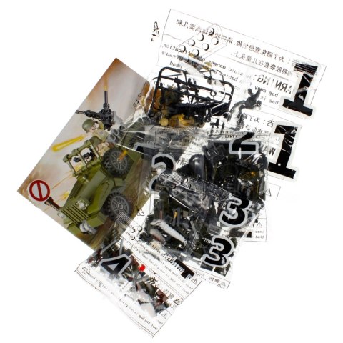 ND39_481445 KLOCKI KONSTR 251EL 35X25X7 MC WOJSKO 12/24