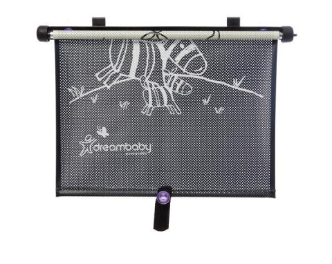 ND19_PCR237P Roleta samochodowa przeciwsłoneczna UV - dwustronna - Zebra