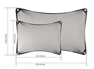ND19_PCR293P Regulowana osłona samochodowa przeciwsłoneczna na szybę