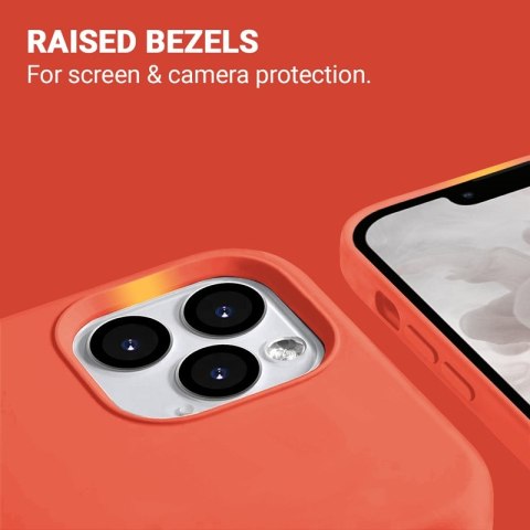 ND38_CRG-COLR-IP1361P-COR Crong Color Cover - Etui iPhone 13 Pro (koralowy)