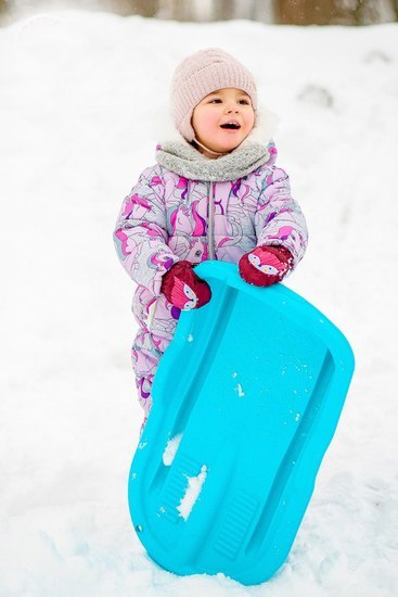 Sanki plastikowe ze sznurkiem 6481