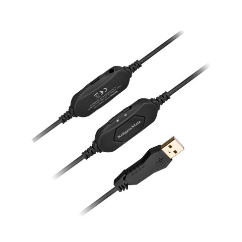 KM0660 Gamingowe słuchawki nauszne Kruger&Matz Warrior GH-100 PRO