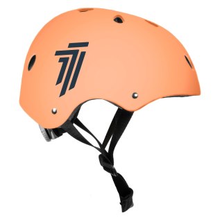 ND15_69911 KASK SPORTOWY 7-BRAND BLACK ORANGE