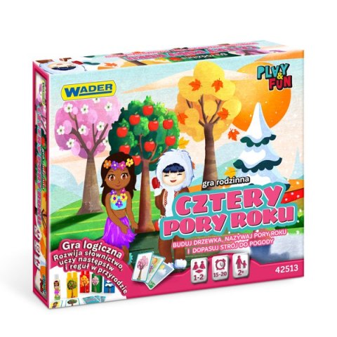 WADER Play&Fun Gra Cztery Pory Roku 2+ 42513 25132