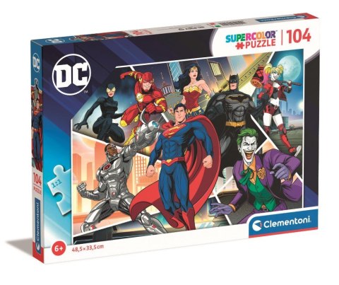 !!! CLE puzzle 104 SuperKolor Dc Comics 25722