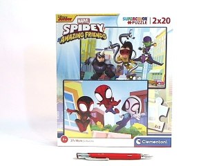 !!! CLE puzzle 2x20 SuperKolor Spidey&AmFr. 24794