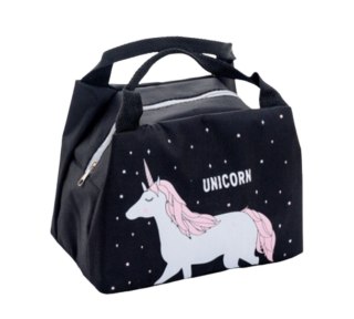 KX5631_1 Torba termiczna izolacyjna śniadanie lunch jednorożec